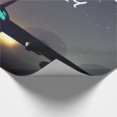 Speciaal KC-130 Turboprop Plane Cadeaupapier (Hoek)