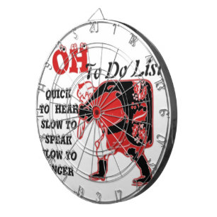 Speciaal kerstaangepast product dartbord