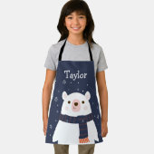Speciaal kerstBeer Kinder Apron Schort (Insitu)