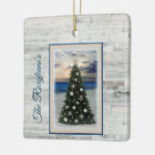 Speciaal kerstboomkeramisch keramisch versieringsm ornament (Links)