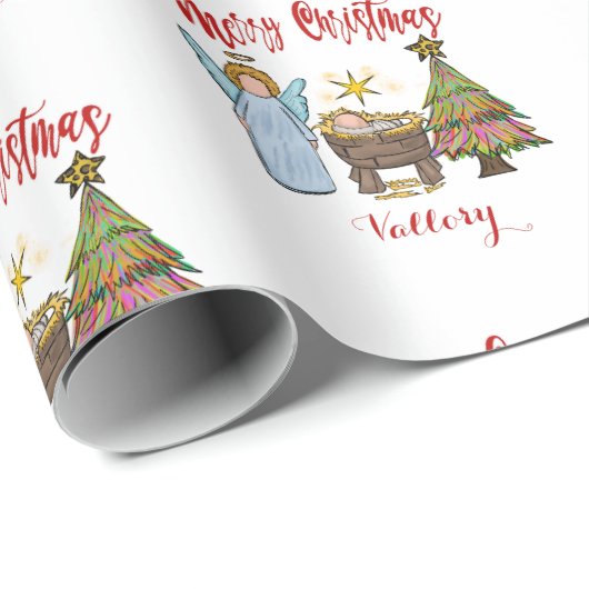 Speciaal kerstboomwerkpapier cadeaupapier (Rol Hoek)