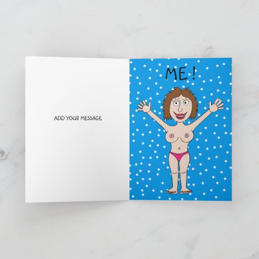 Speciaal kerstcadeau kaart (Binnen)