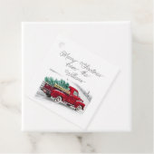 Speciaal kerstcadeau-label bedankjes labels (In situ)