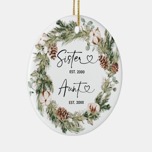 Speciaal kerstcadeau voor oude keramische orna keramisch ornament (Rechts)