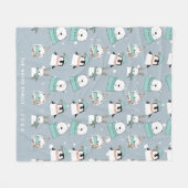 Speciaal kerstcadeauBeer Fleece Deken (Voorkant (Horizontaal))