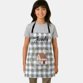 Speciaal kerstcadeaubon voor kinderen schort (Insitu)