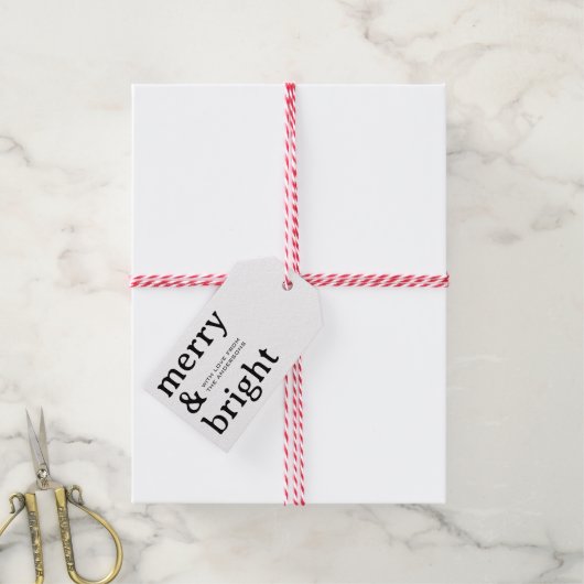 Speciaal kerstcadeauLabel Cadeaulabel (Met Touw)