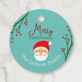 Speciaal kerstcadeauLabel voor fijne kerst Bedankjes Labels