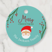 Speciaal kerstcadeauLabel voor fijne kerst Bedankjes Labels (Voorkant)