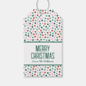 Speciaal kerstcadeauLabel voor fijne kerst Cadeaulabel (Voorkant)