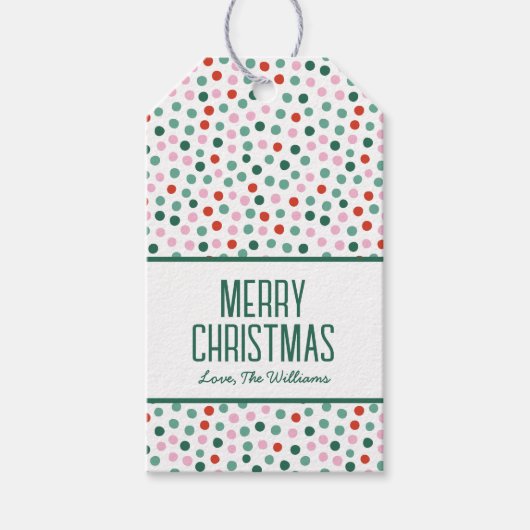 Speciaal kerstcadeauLabel voor fijne kerst Cadeaulabel (Voorkant)