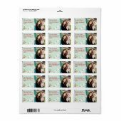 Speciaal kerstcadeaulabel voor veenbessen etiket (Full Sheet)