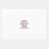 Speciaal kerstcadeaupapier inpakpapier vel (Voorkant)