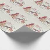 Speciaal kerstcadeaupapier voor fijne kerst cadeaupapier (Hoek)