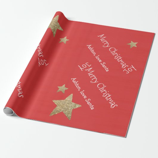 Speciaal kerstcadeaupapier voor kerstcadeaus cadeaupapier (Uitgerold)