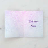 Speciaal kerstcadeautje kaart (Binnen)