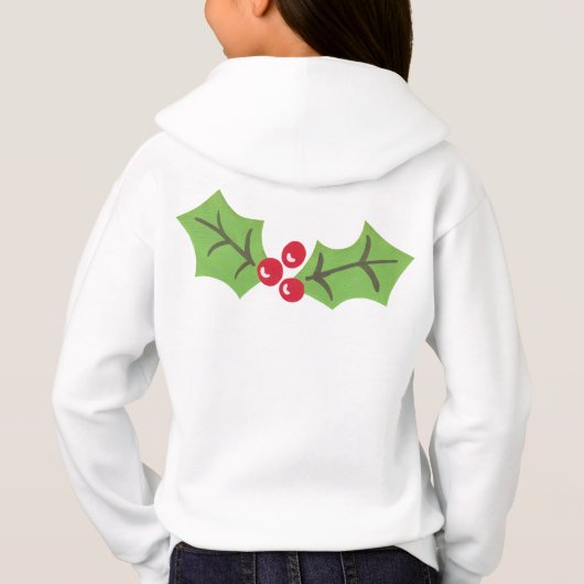Speciaal kerstcadeautje met kerstmis Man Hoodie (Achterkant)