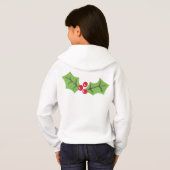 Speciaal kerstcadeautje met kerstmis Man Hoodie (Achterkant volledig)