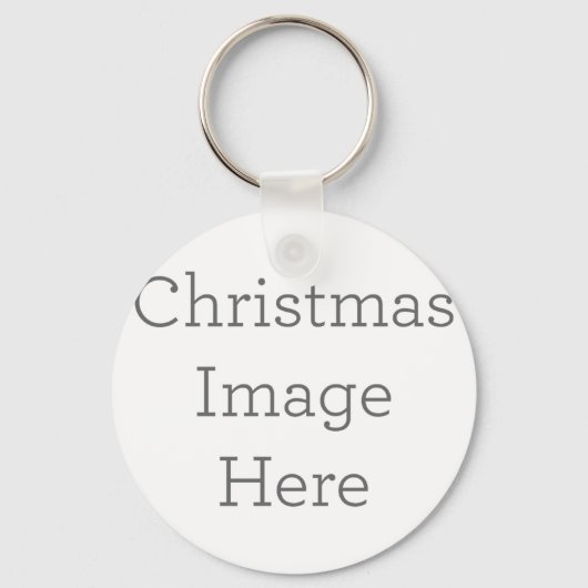 Speciaal kerstcadeautje voor Afbeelding met kerstm Sleutelhanger (Voorkant)