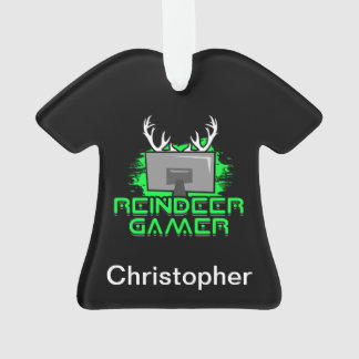 Speciaal kerstcadeautje voor rendieren ornament