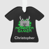 Speciaal kerstcadeautje voor rendieren ornament (voorkant)