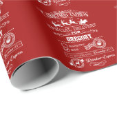 Speciaal kerstExpress-logo voor speciale levering Cadeaupapier (Rol Hoek)