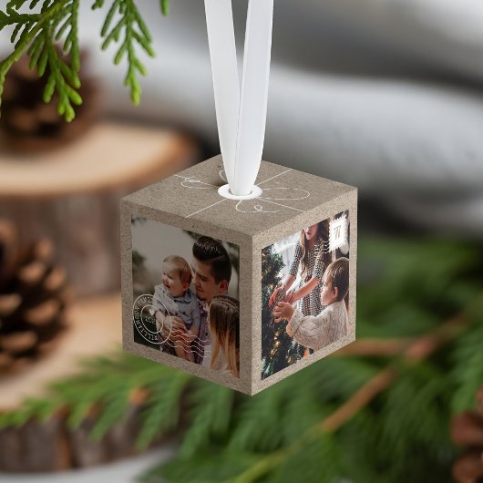 Speciaal kerstfeest 4 Foto's Verzendpakket Decoratie