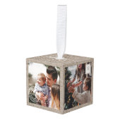 Speciaal kerstfeest 4 Foto's Verzendpakket Decoratie (Voorkant hoekig)