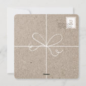 Speciaal kerstfeest 4 Foto's Verzendpakket Feestdagenkaart (Achterkant)