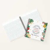 Speciaal kerstfeest en nieuwjaarscursus notitieboek (Binnen)