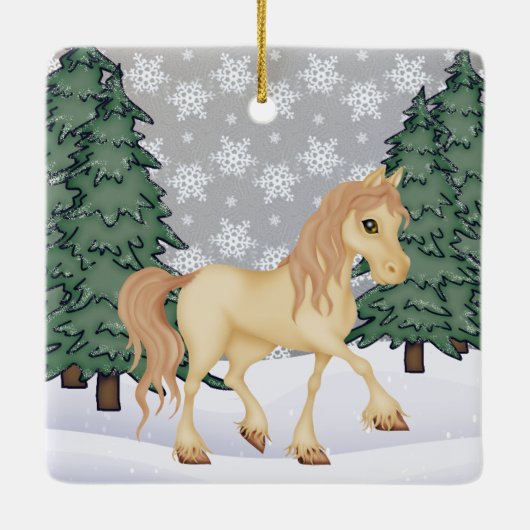 Speciaal kerstfeest met kreeften voor kreeften keramisch ornament (Achterkant)