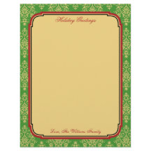 Speciaal kerstfeestdag Briefpapier papier