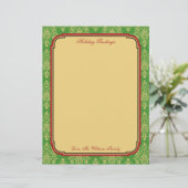 Speciaal kerstfeestdag Briefpapier papier (Staand voorkant)