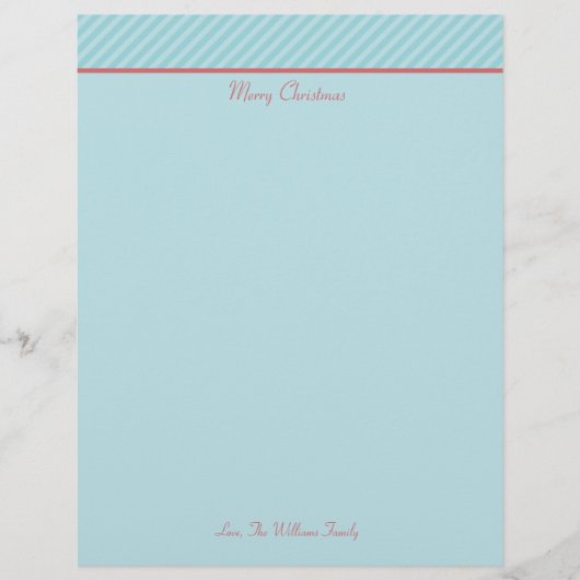 Speciaal kerstfeestdag Briefpapier papier (Voorkant)