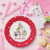 Speciaal kerstfeestelijk Bord met kerstcadeautjes (Feest)