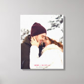 Speciaal kerstfeestelijke foto canvas afdruk (Voorkant)