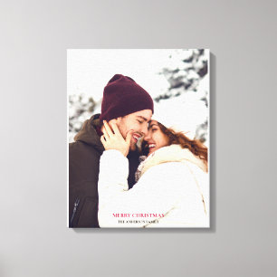 Speciaal kerstfeestelijke foto canvas afdruk