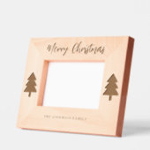 Speciaal kerstfeestelijke foto gegraveerde lijstjes (Links)