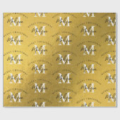 Speciaal kerstfeestmaal cadeaupapier (Vlak)