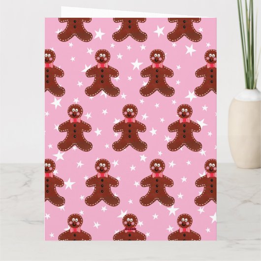 Speciaal kerstfeestmaal kaart (Achterkant)