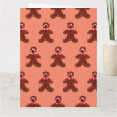 Speciaal kerstfeestmaal kaart (Achterkant)