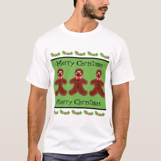 Speciaal kerstfeestmaal t-shirt (Voorkant)