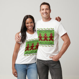 Speciaal kerstfeestmaal t-shirt