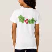 Speciaal kerstfeestmaal t-shirt (Achterkant)