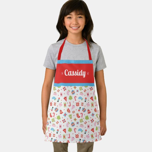 Speciaal kerstgeschenk schort (Insitu)