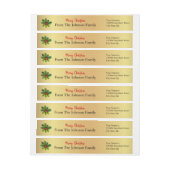 Speciaal kerstkerst Holly-retouradres (Vel)