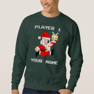 Speciaal kerstkerstbekertje met 8 bits trui