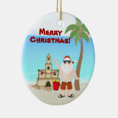 Speciaal kerstkerstfeest met kerstkerstmis keramisch ornament (Rechts)