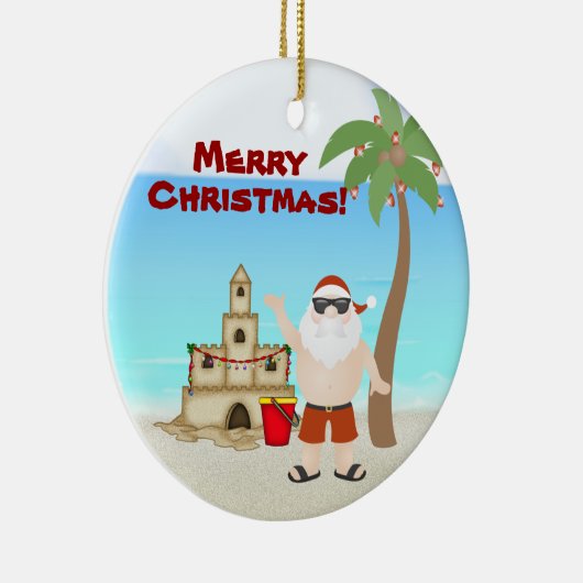 Speciaal kerstkerstfeest met kerstkerstmis keramisch ornament (Rechts)