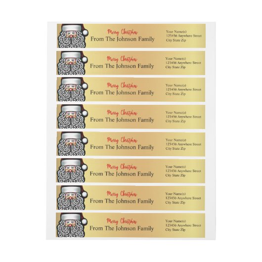 Speciaal kerstkerstkerstkerstadres voor Merry (Vel)